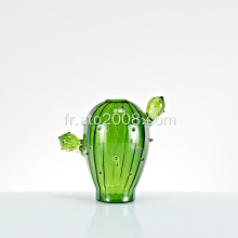 Vase en verre pour fleurs